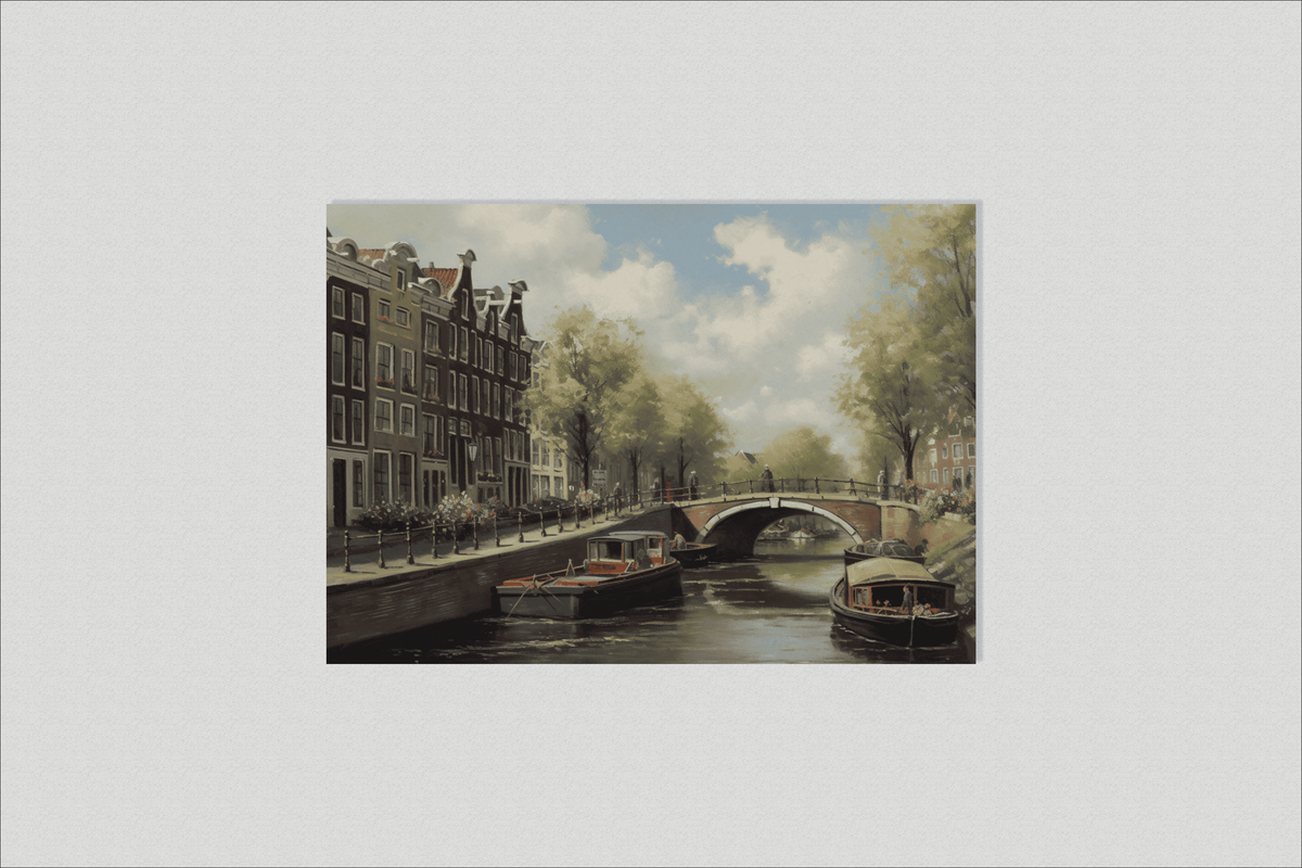 Amsterdam Stadskanaal en un interior