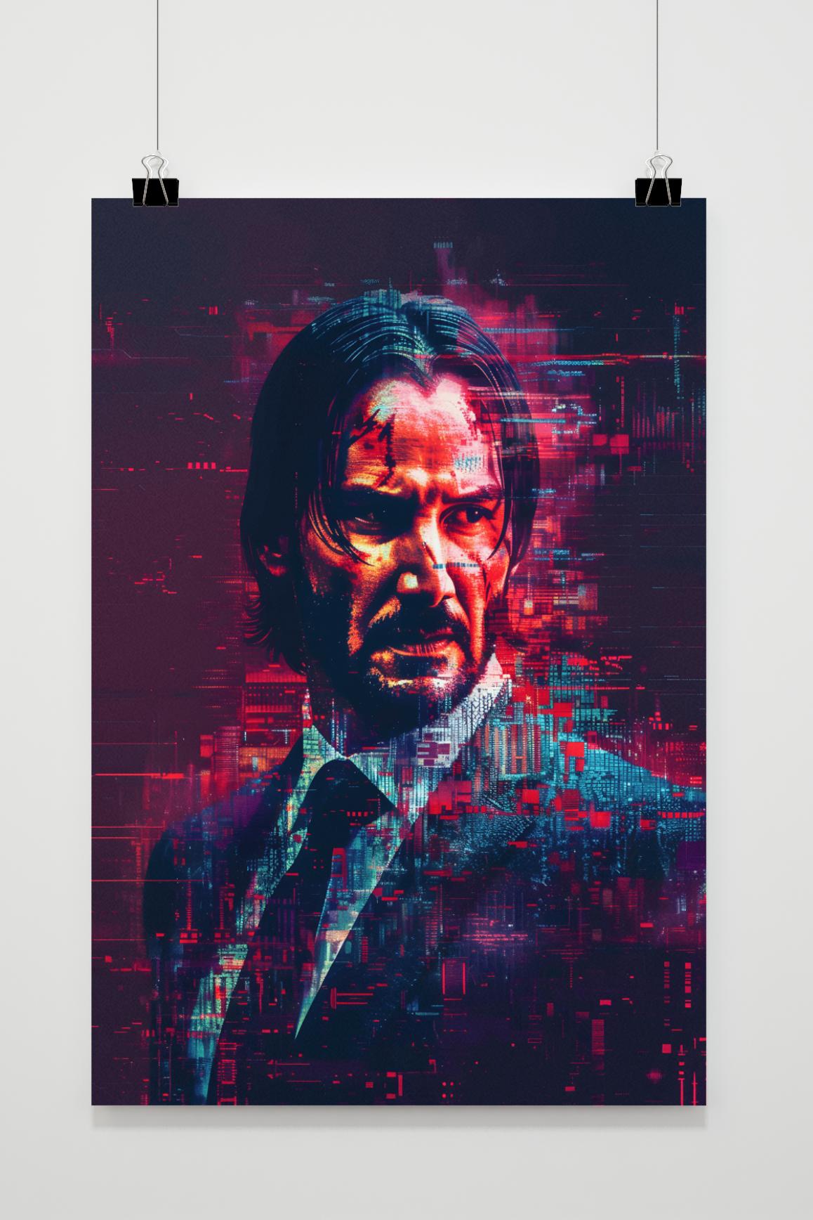 Póster John Wick de 25 Artstreet