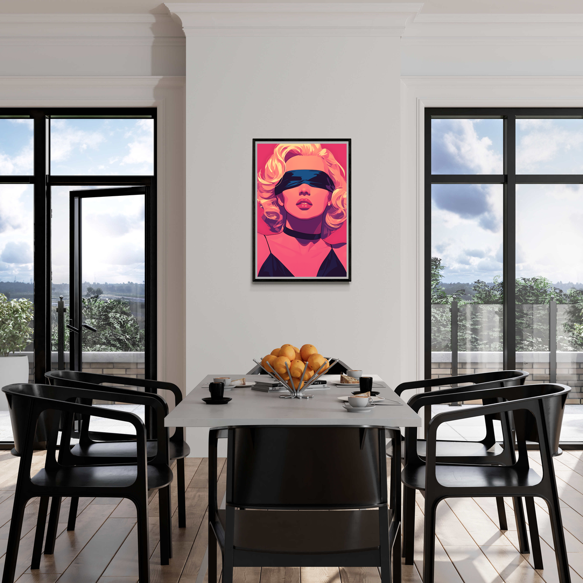 Marilyn Monroe Bandeau dans un intérieur