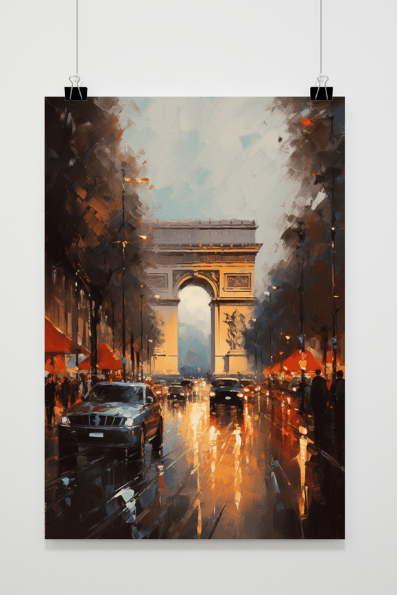 Póster Arc de Triomphe de 25 Artstreet
