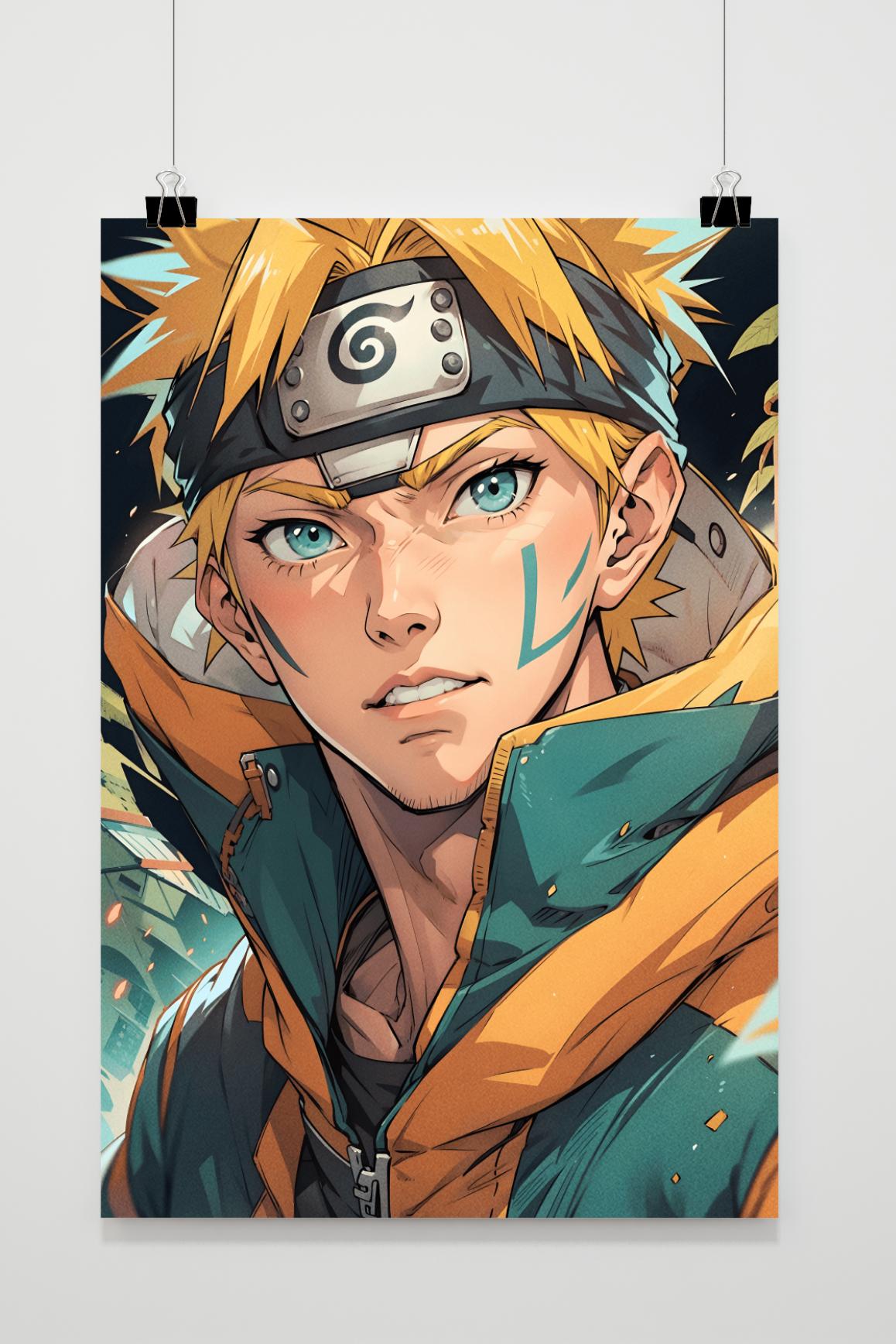 Póster Naruto Anime de 25 Artstreet