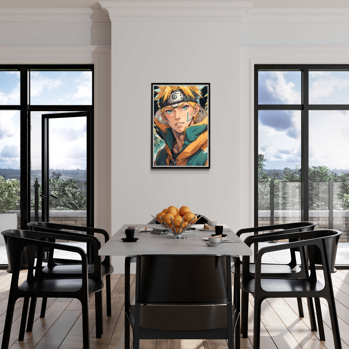 Naruto Anime en un interior