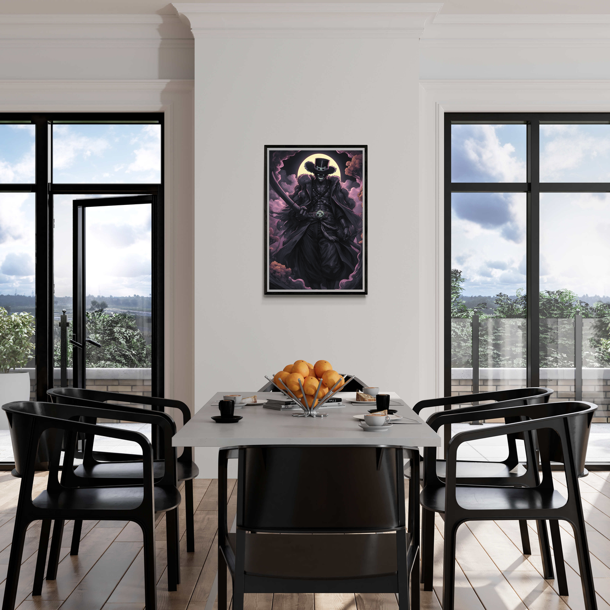 One Piece Anime en un interior