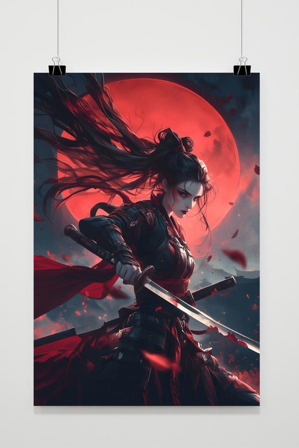 Affiche Guerrier Lune