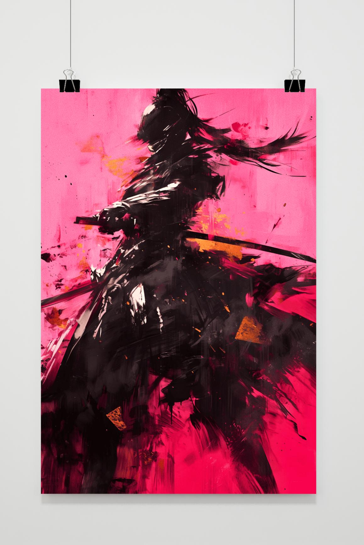 Póster Guerrero de las Sombras de 25 Artstreet