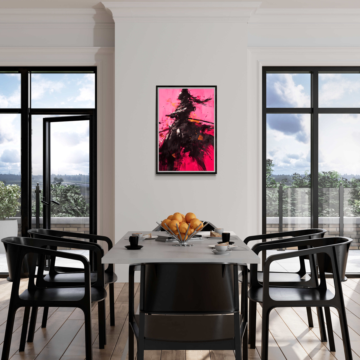 Guerrero de las Sombras en un interior