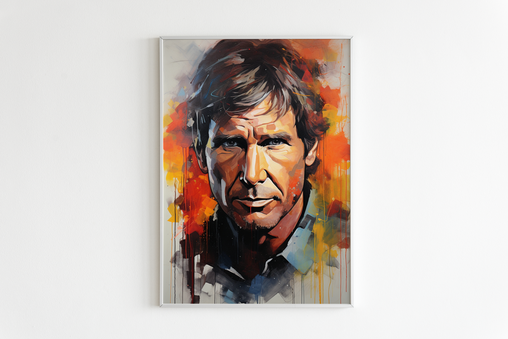 Harrison Ford Abstract
