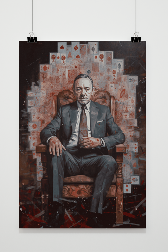 Affiche Frank Underwood House of Cards