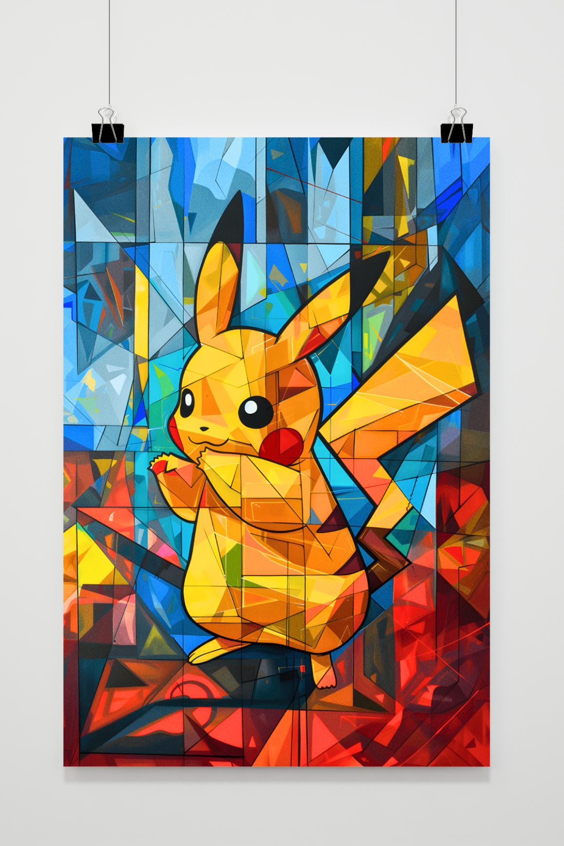 Affiche Pikachu Pokemon de 25 Artstreet