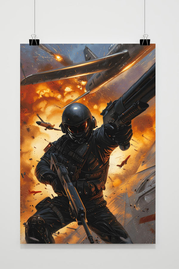 Schießerei Poster