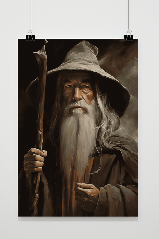 Gandalf the Grey Abstract