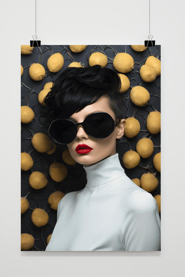Affiche Lunettes Noires
