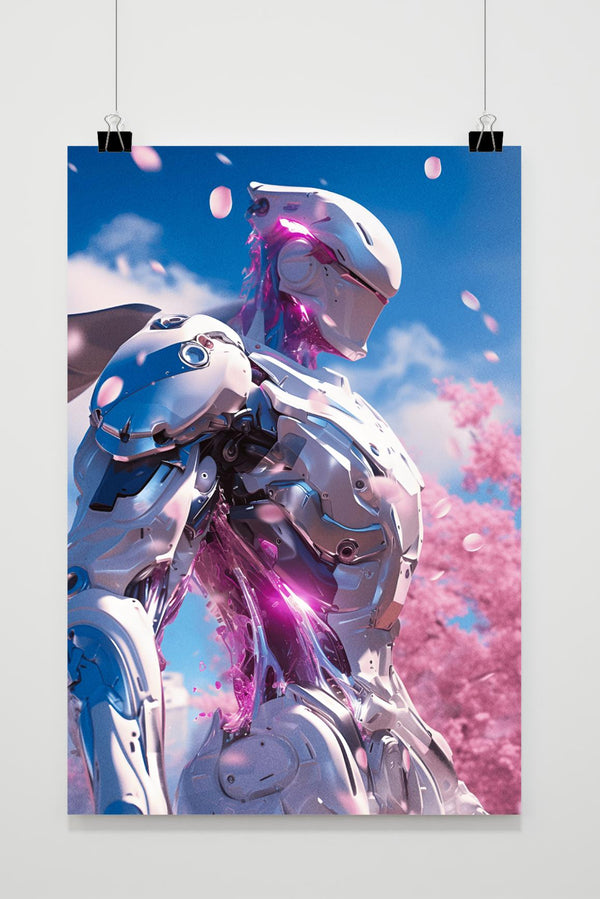 Witte Robot poster