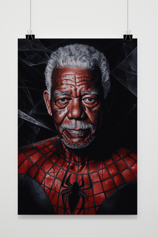 Spiderman Morgan Freeman
