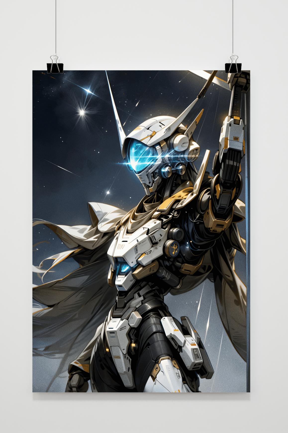 Affiche Soldat de l'Espace de 25 Artstreet