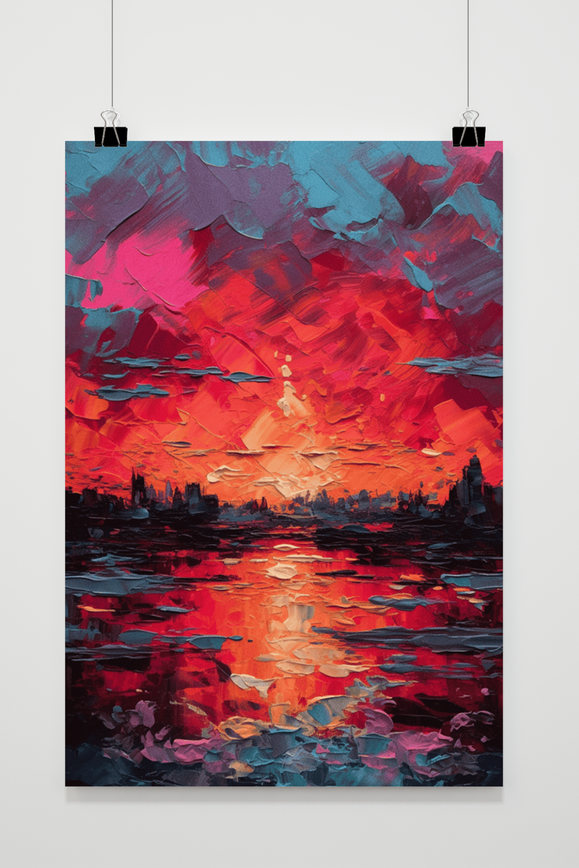 Affiche Lever de Soleil