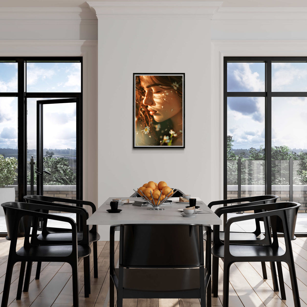 Jeune Fille du Printemps dans un intérieur