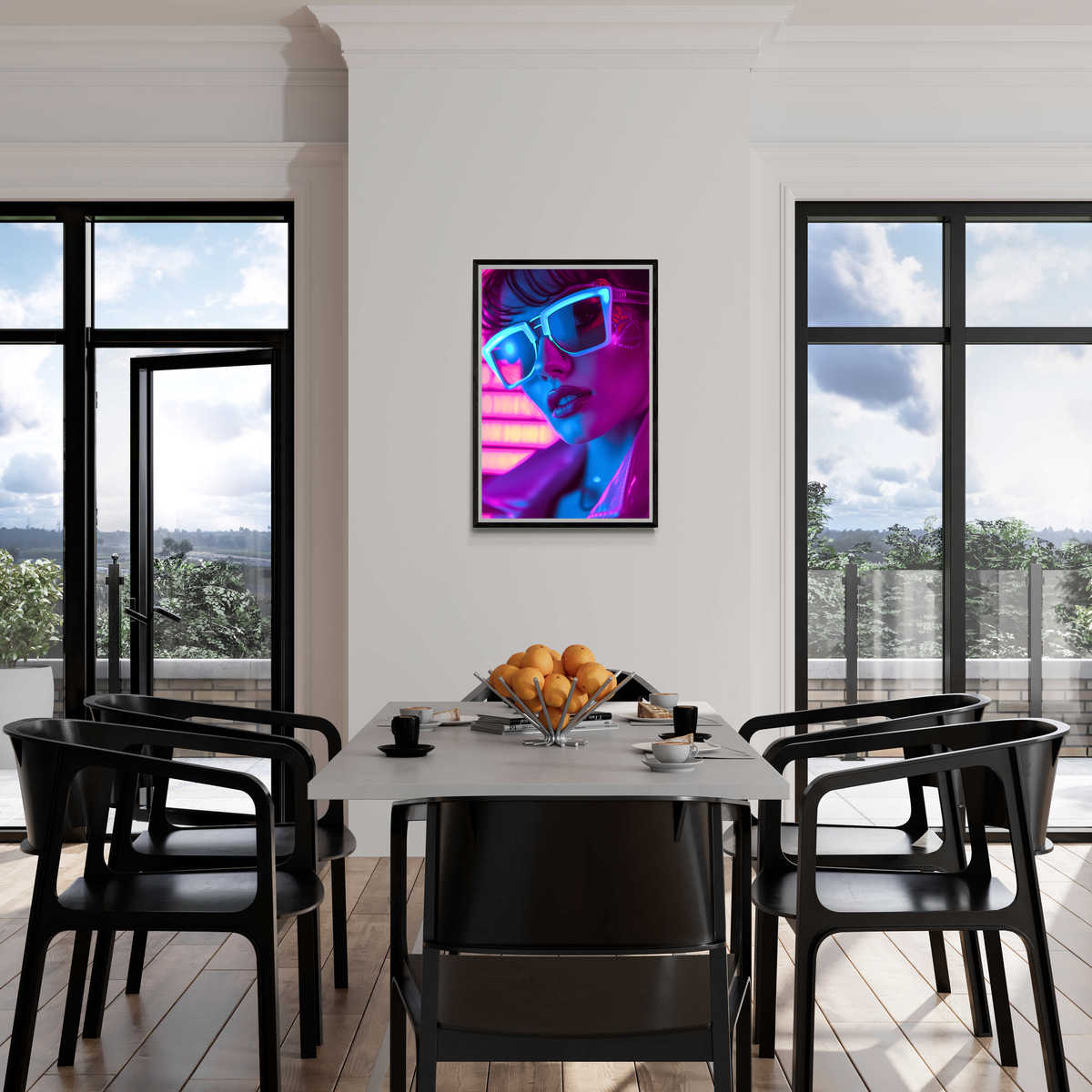 Peinture Faciale dans un intérieur