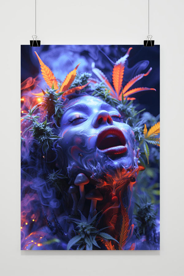 Trip Pilzmädchen Poster