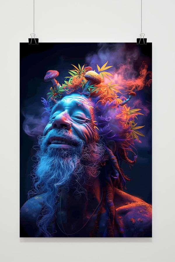 Trip Paddestoelman poster