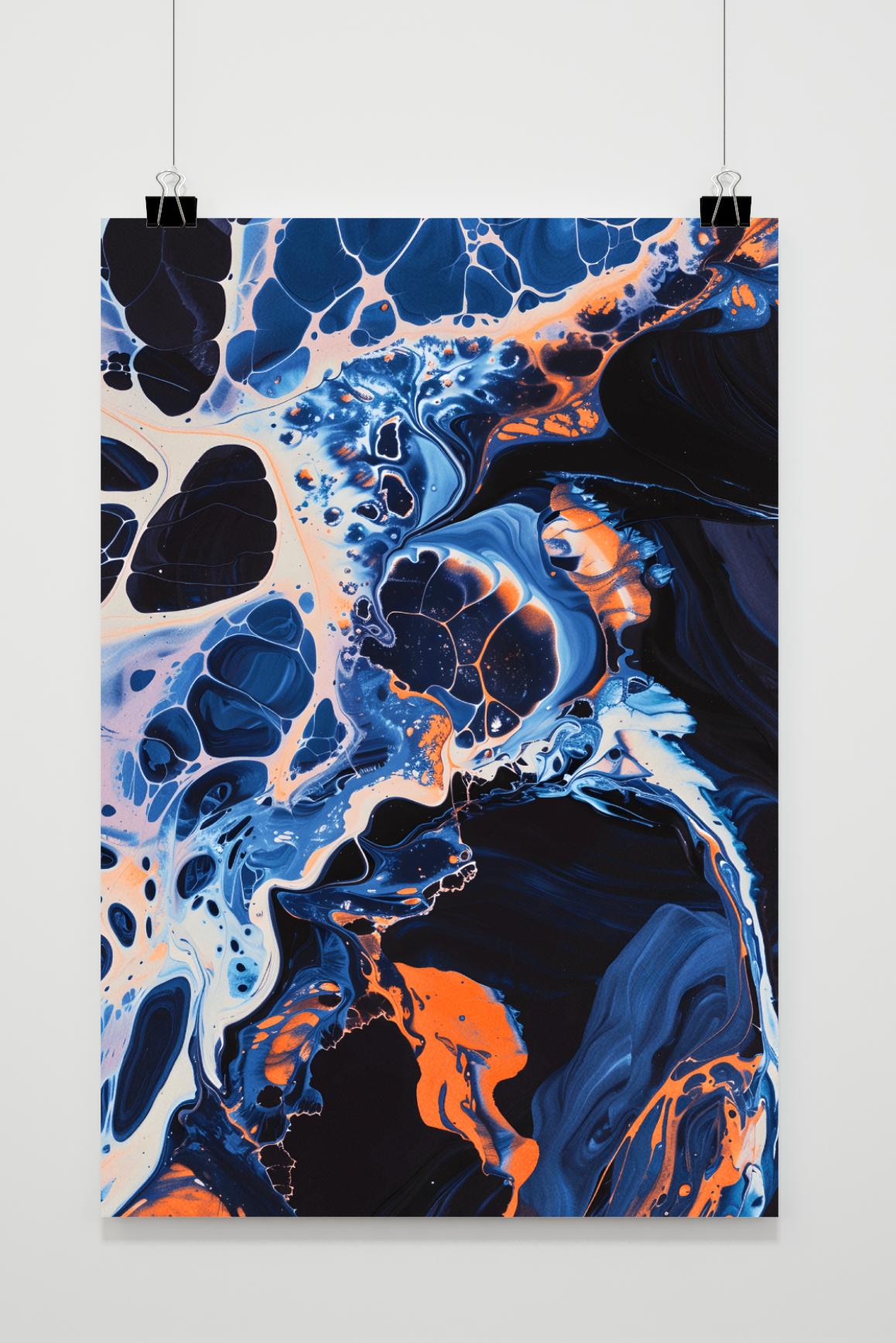 Póster Ola de Colores de 25 Artstreet