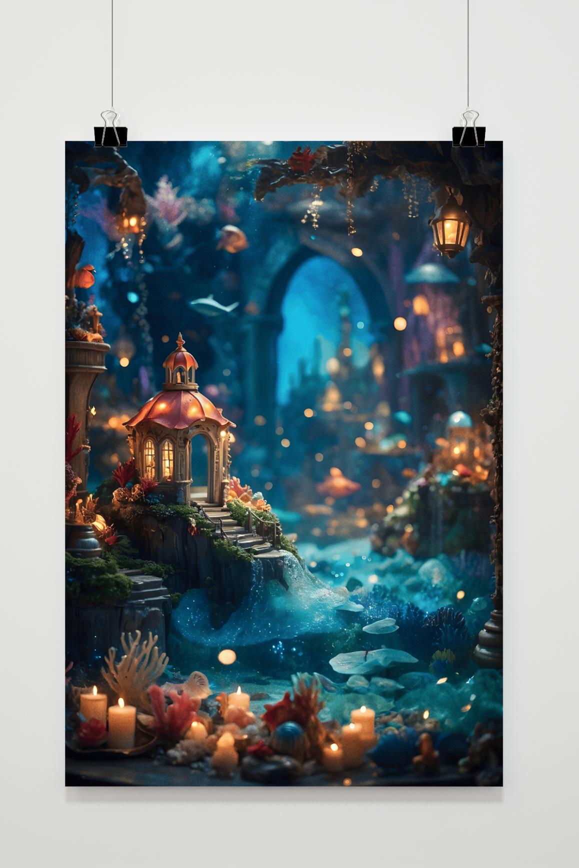 Affiche Paysage Magique de 25 Artstreet