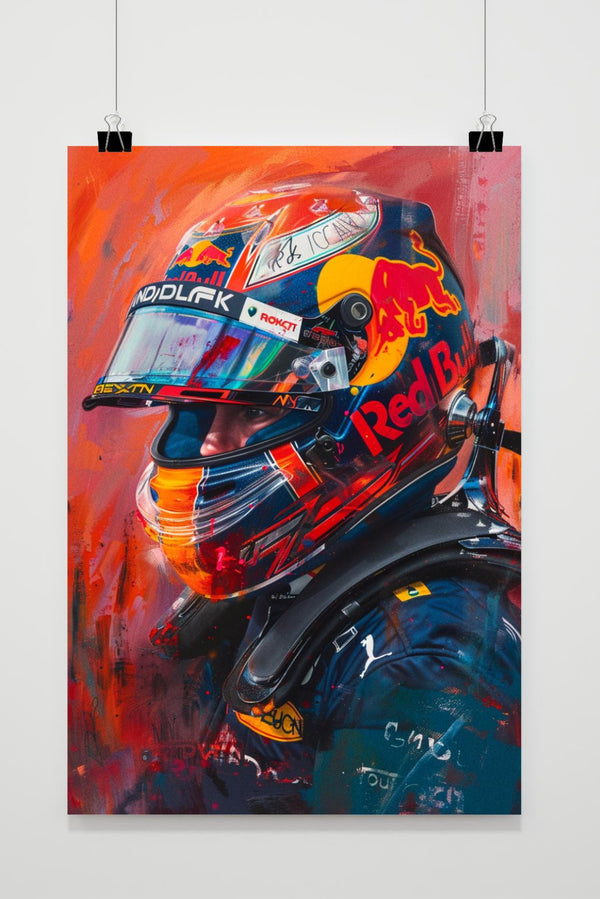 Affiche Max Verstappen F1