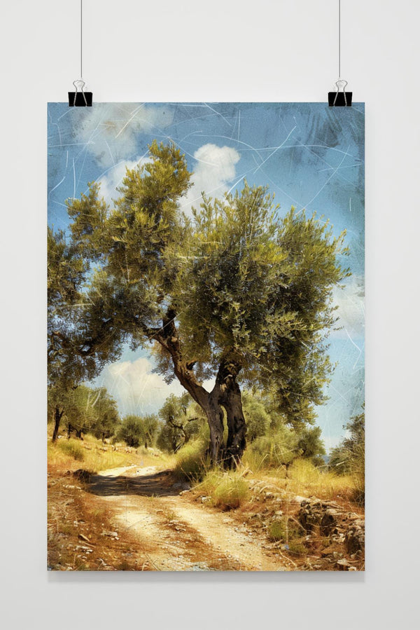 Bergpad poster