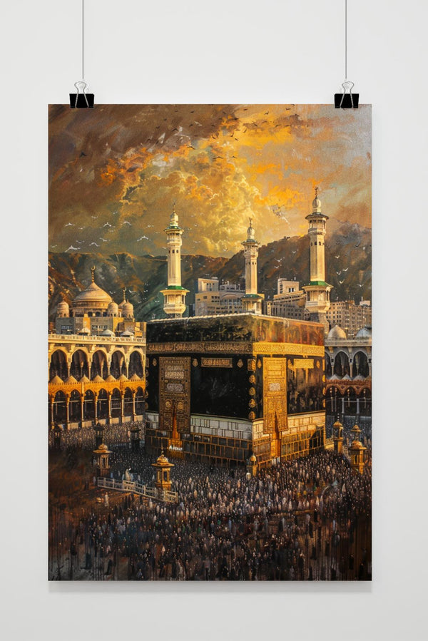 Kaaba moskee poster