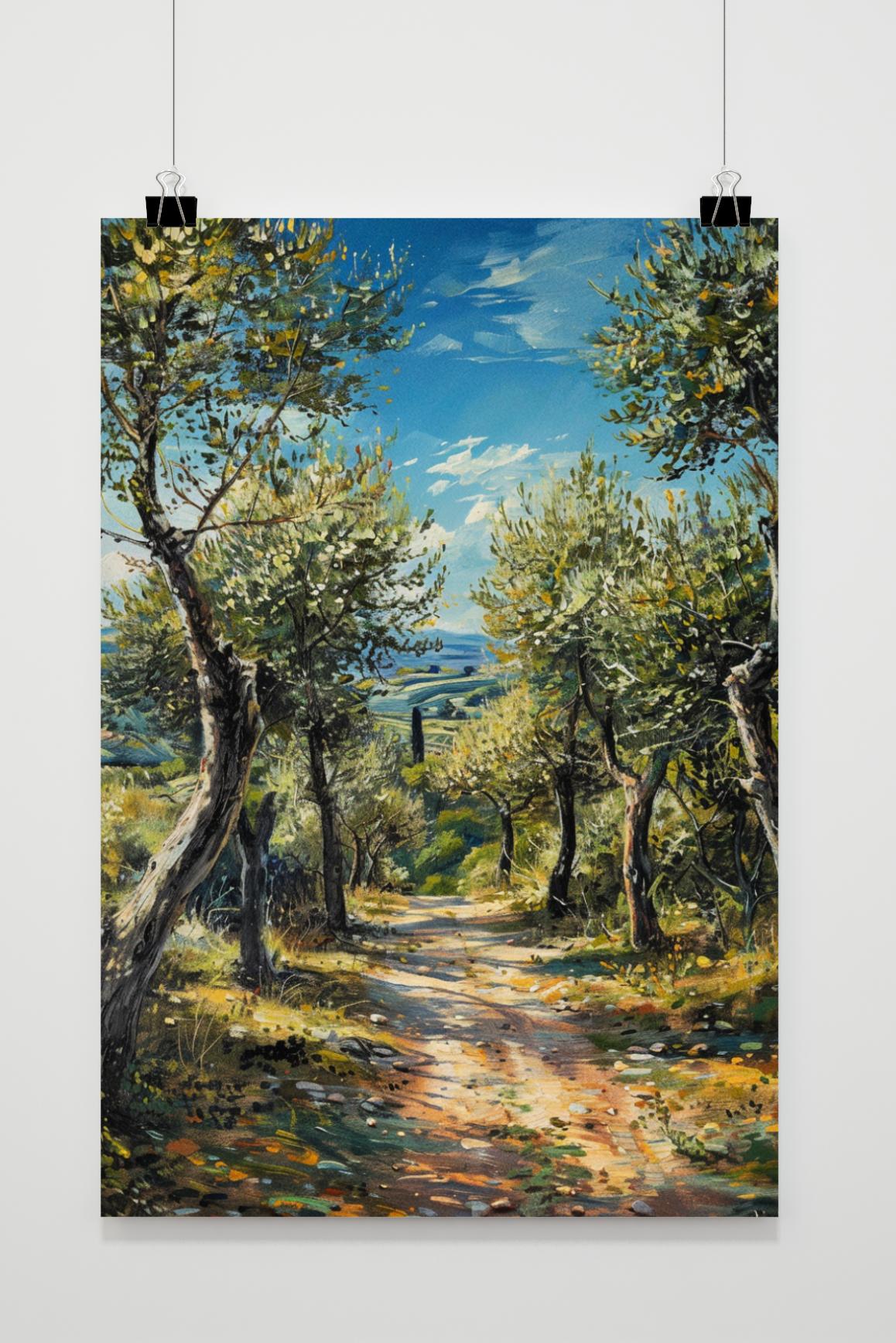 Póster Sendero natural de 25 Artstreet