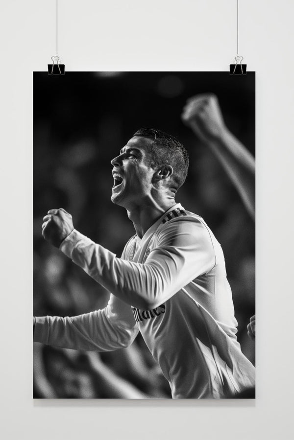 Affiche Ronaldo but