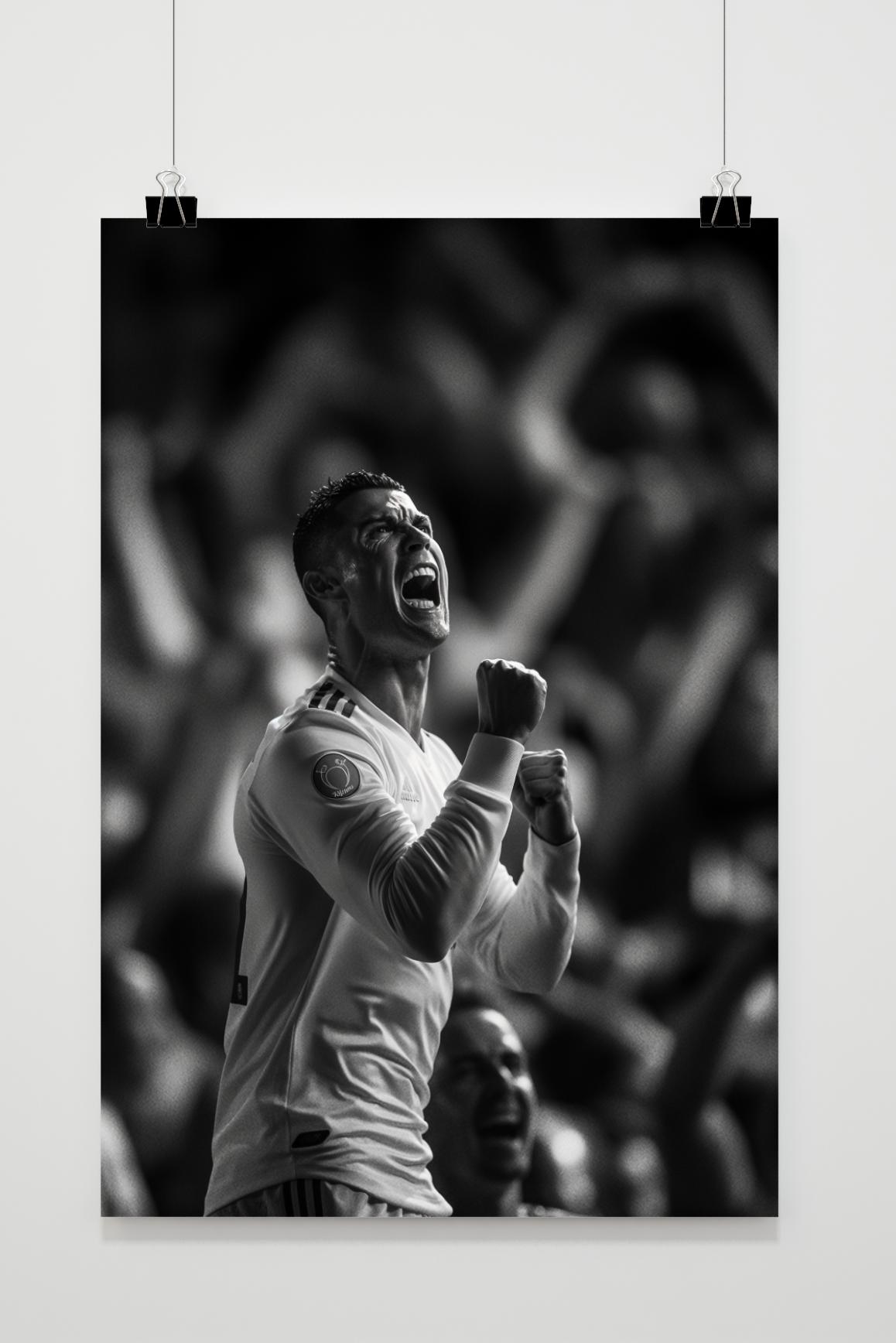 Póster Ronaldo tanto de 25 Artstreet