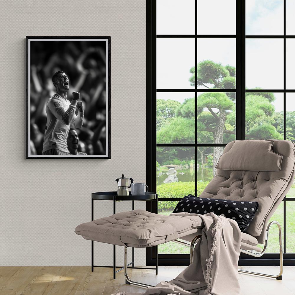 Ronaldo tanto en un interior