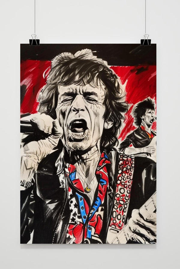 Affiche Mick Jagger