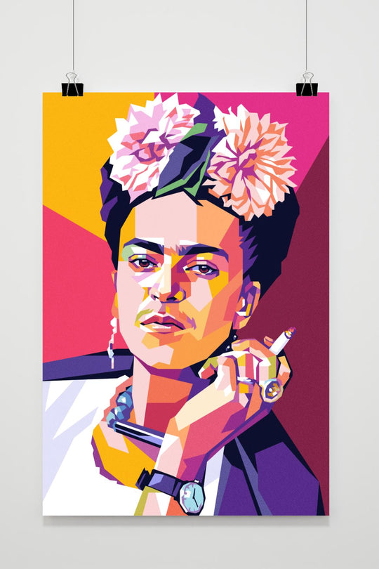 Frida Kahlo roze