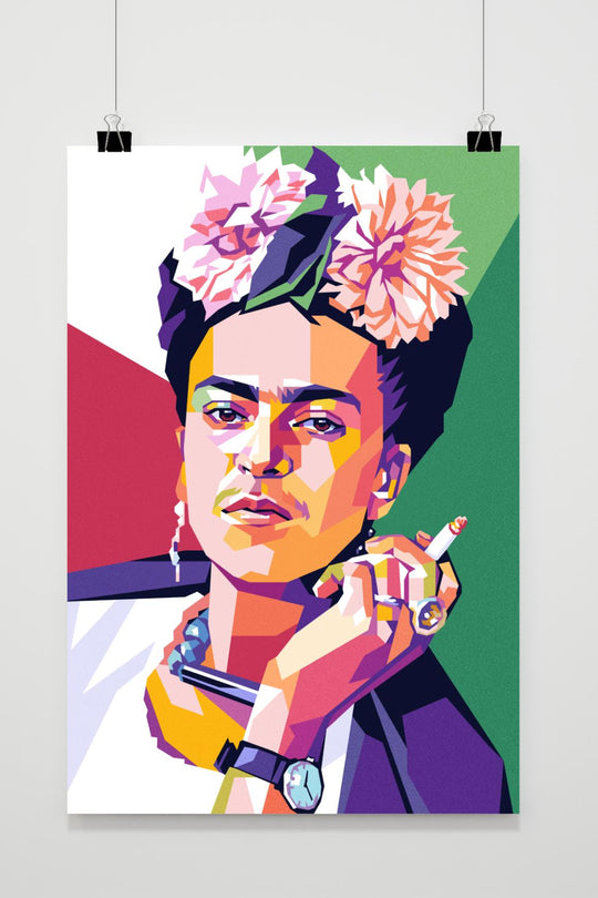 Frida Kahlo groen