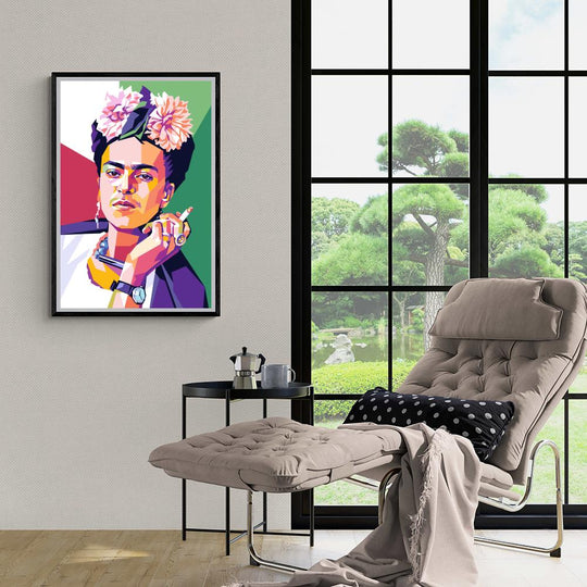 Frida Kahlo groen