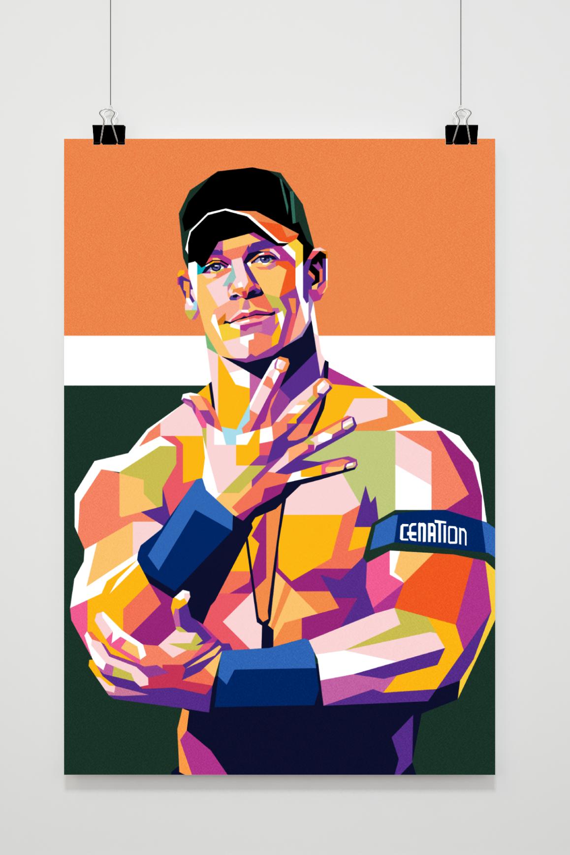 Póster John Cena de 25 Artstreet