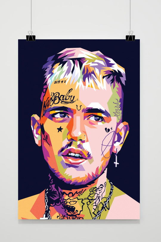 Lil Peep blauw