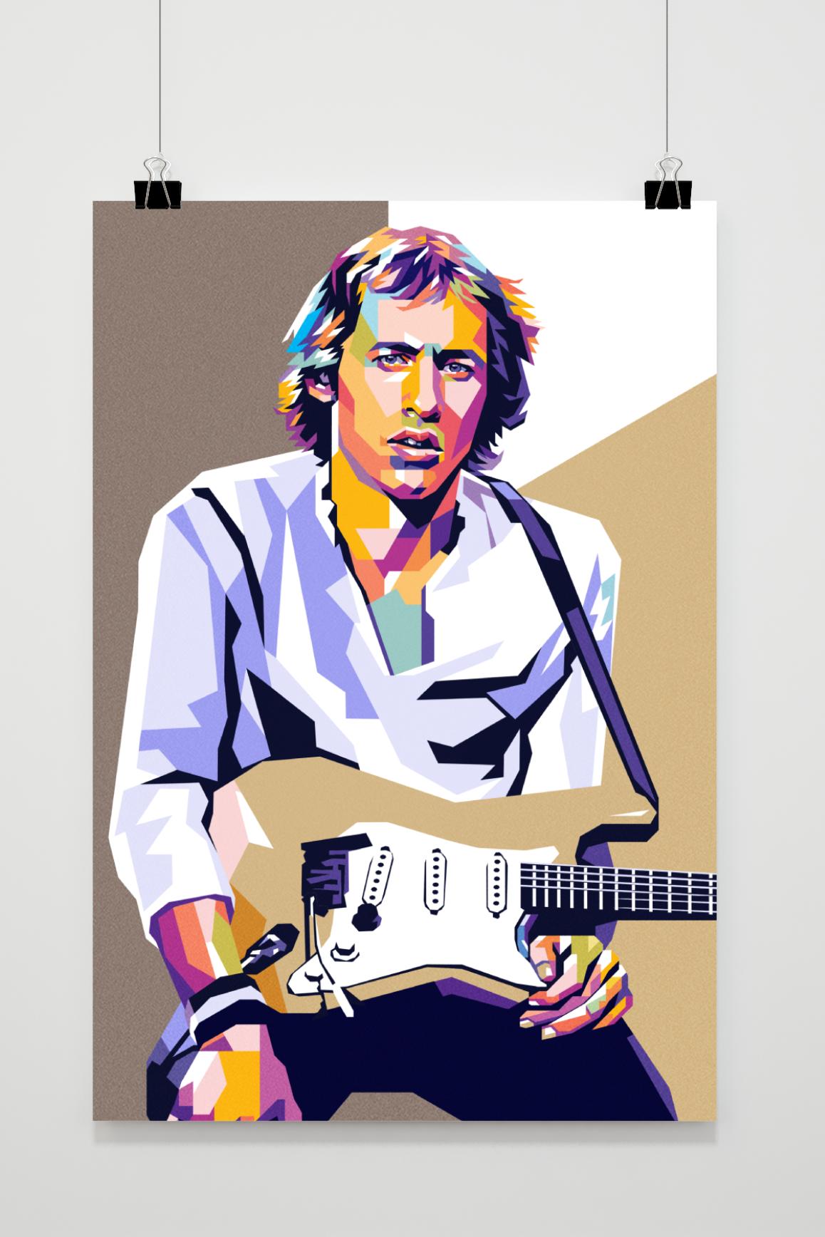 Póster Mark Knopfler de 25 Artstreet