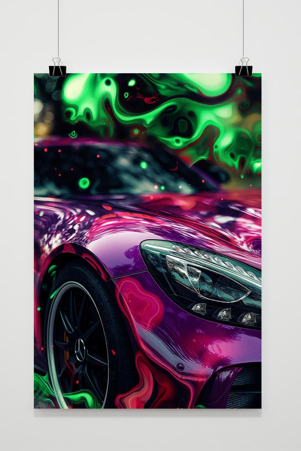 Mercedes-Golf Poster