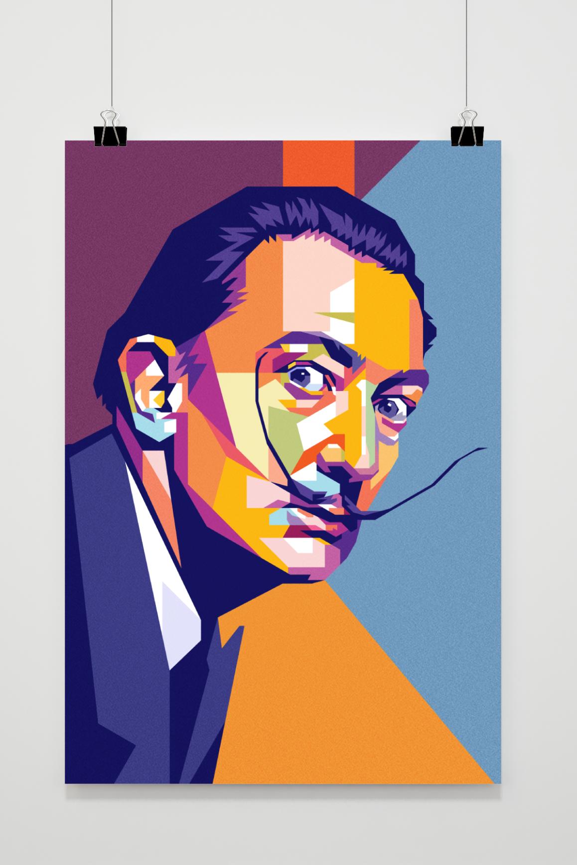 Póster Salvador Dalí de 25 Artstreet