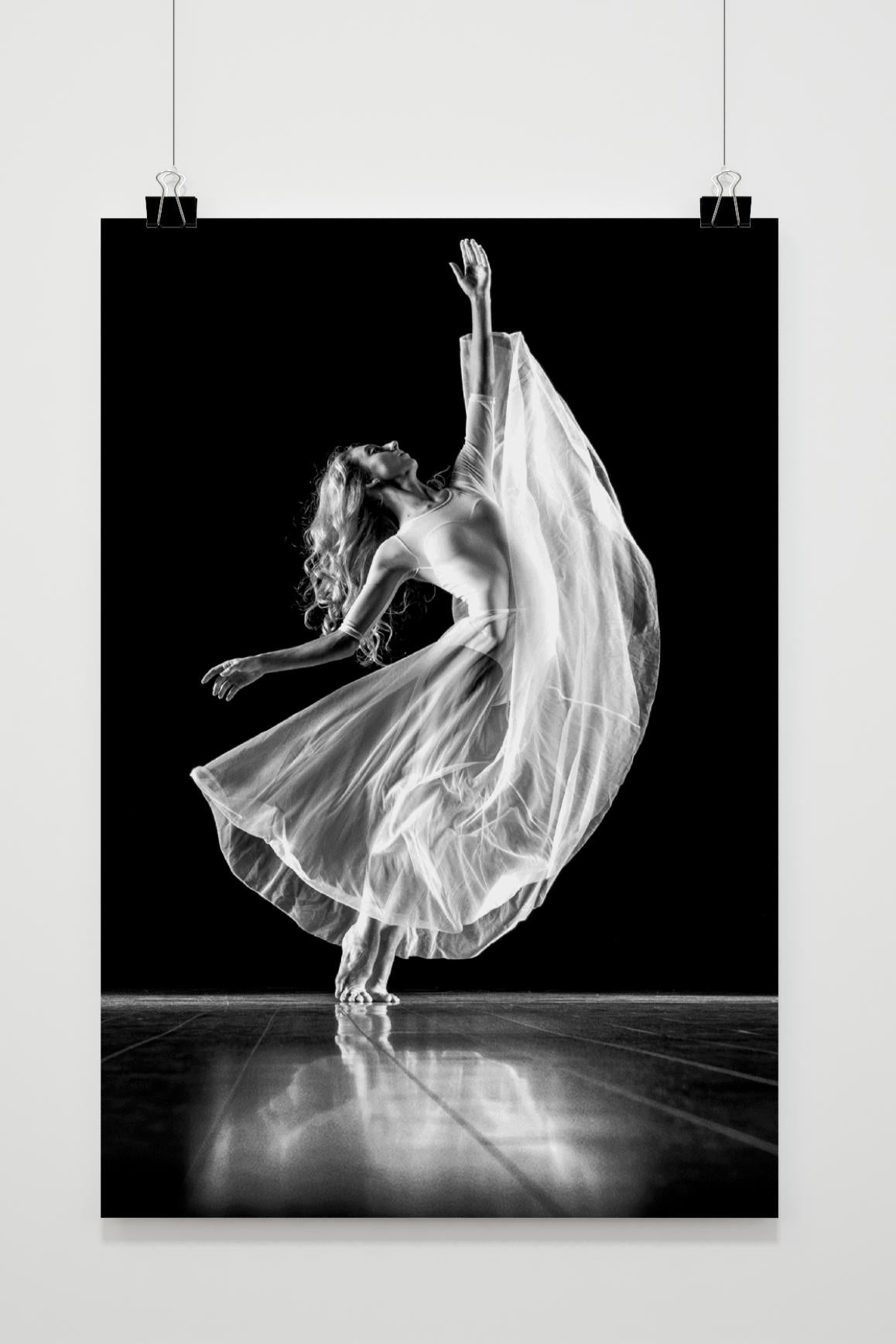 Affiche Ballerine Robe Blanche de 25 Artstreet