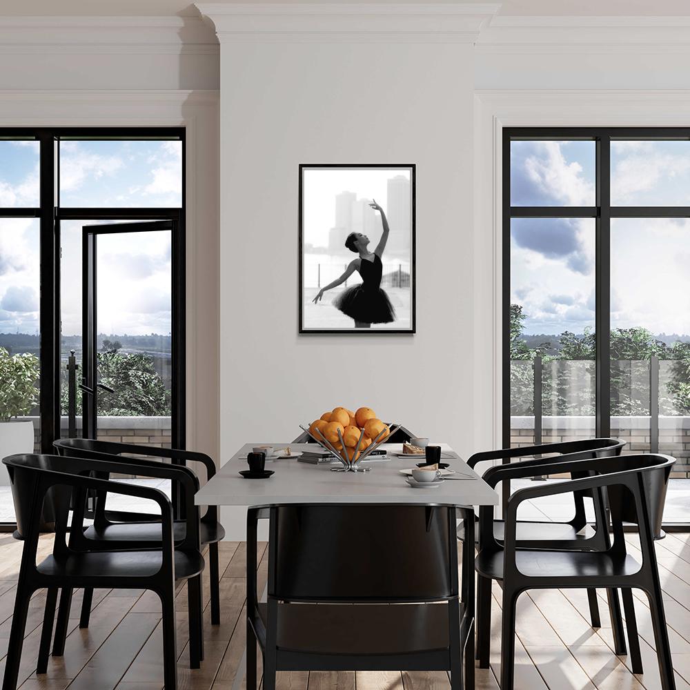 Ballerine Ville dans un intérieur