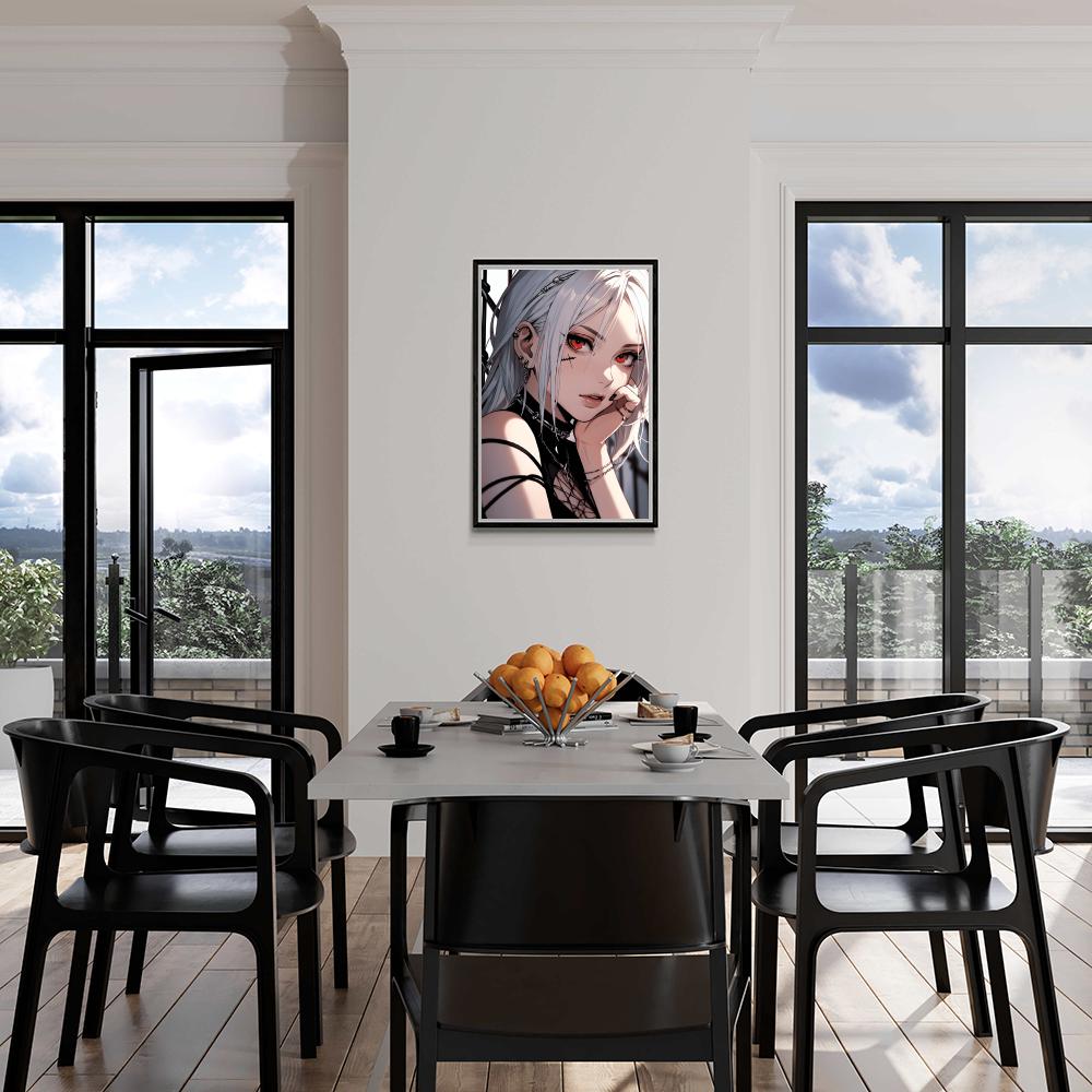 Punk Anime dans un intérieur