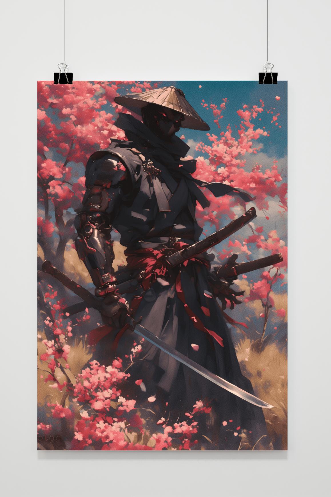 Affiche Sakura Biomech de 25 Artstreet