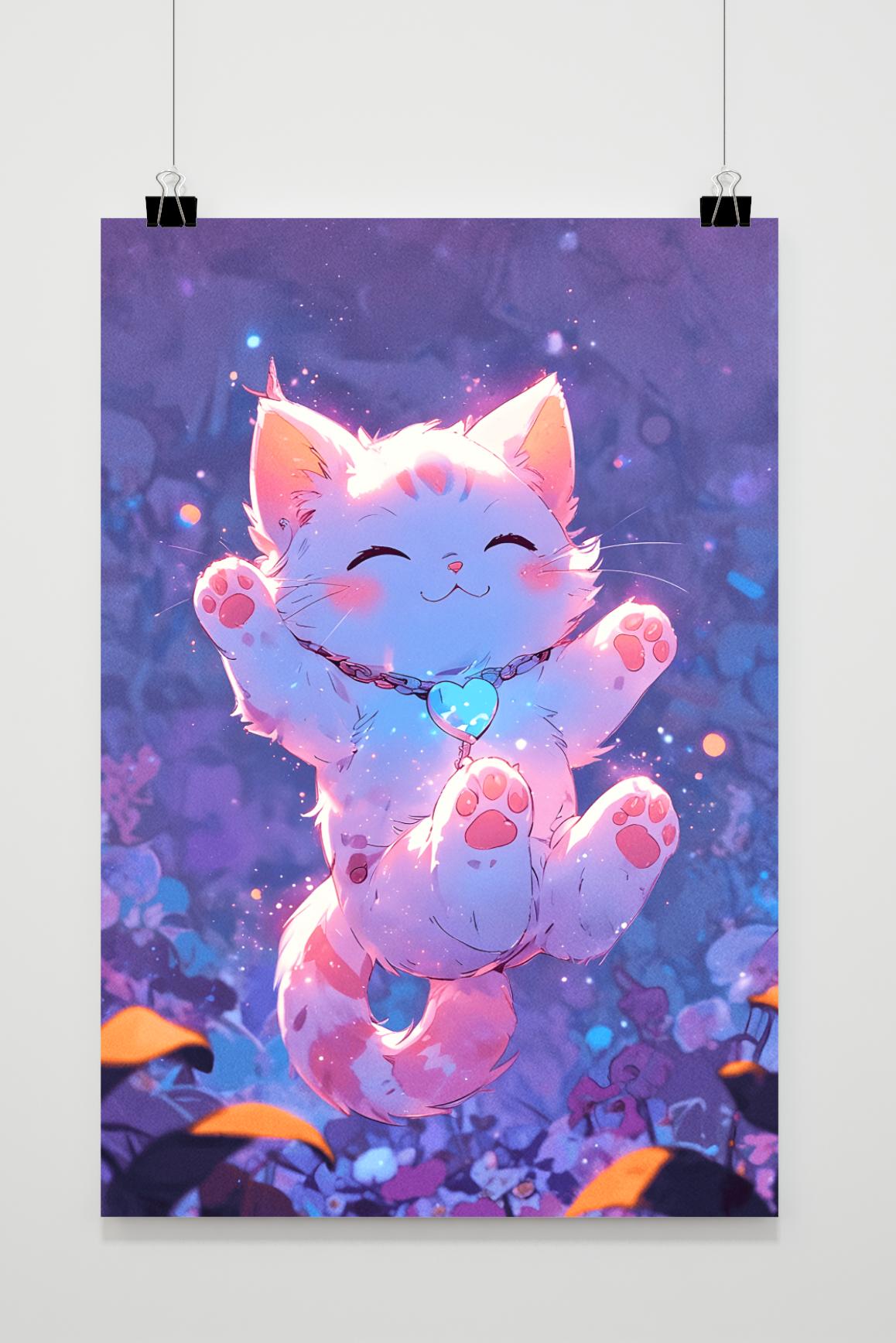 Affiche Petit Chaton Mignon de 25 Artstreet
