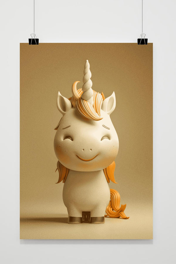 Babyeenhoorn poster