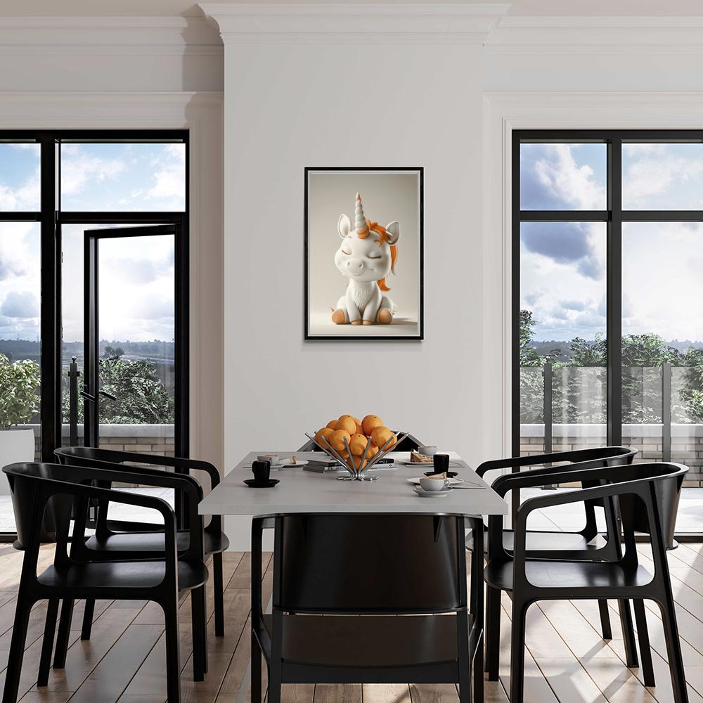 Licorne dans un intérieur