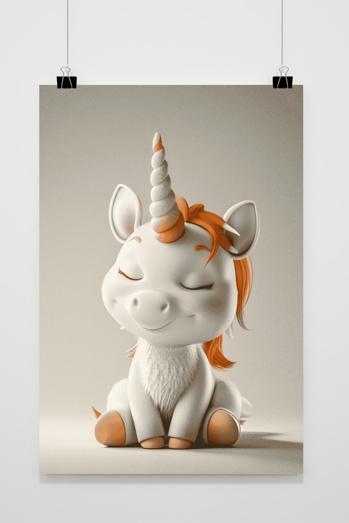 Affiche Licorne de 25 Artstreet